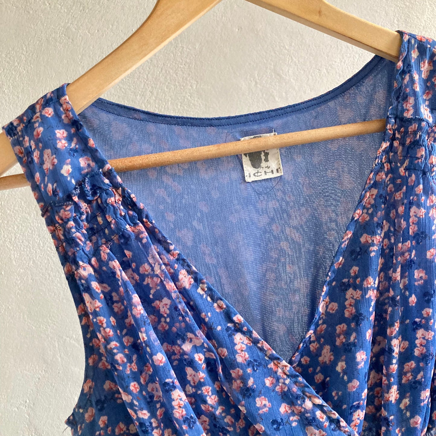 Womens Sleeveless Floral  Dress Size S