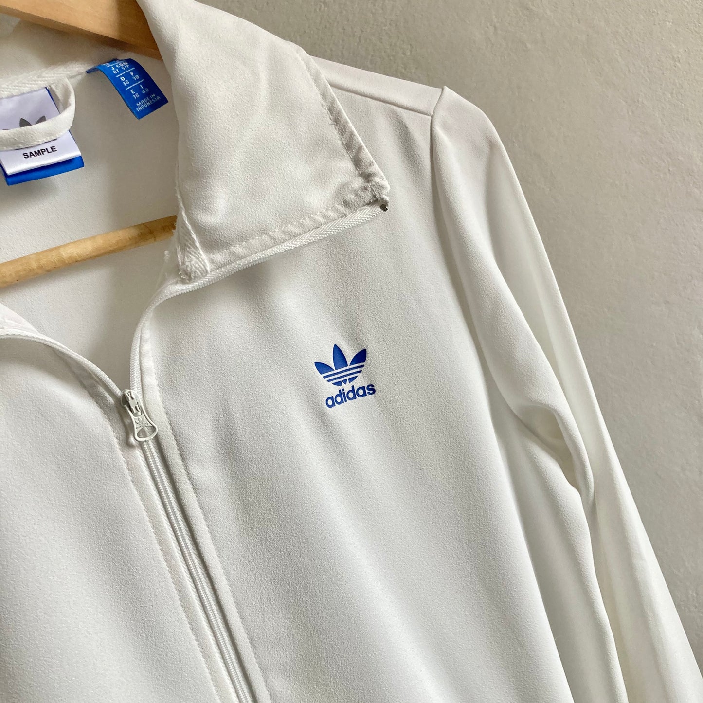 Adidas Womens Long Zip Up Sweatshirt Size S