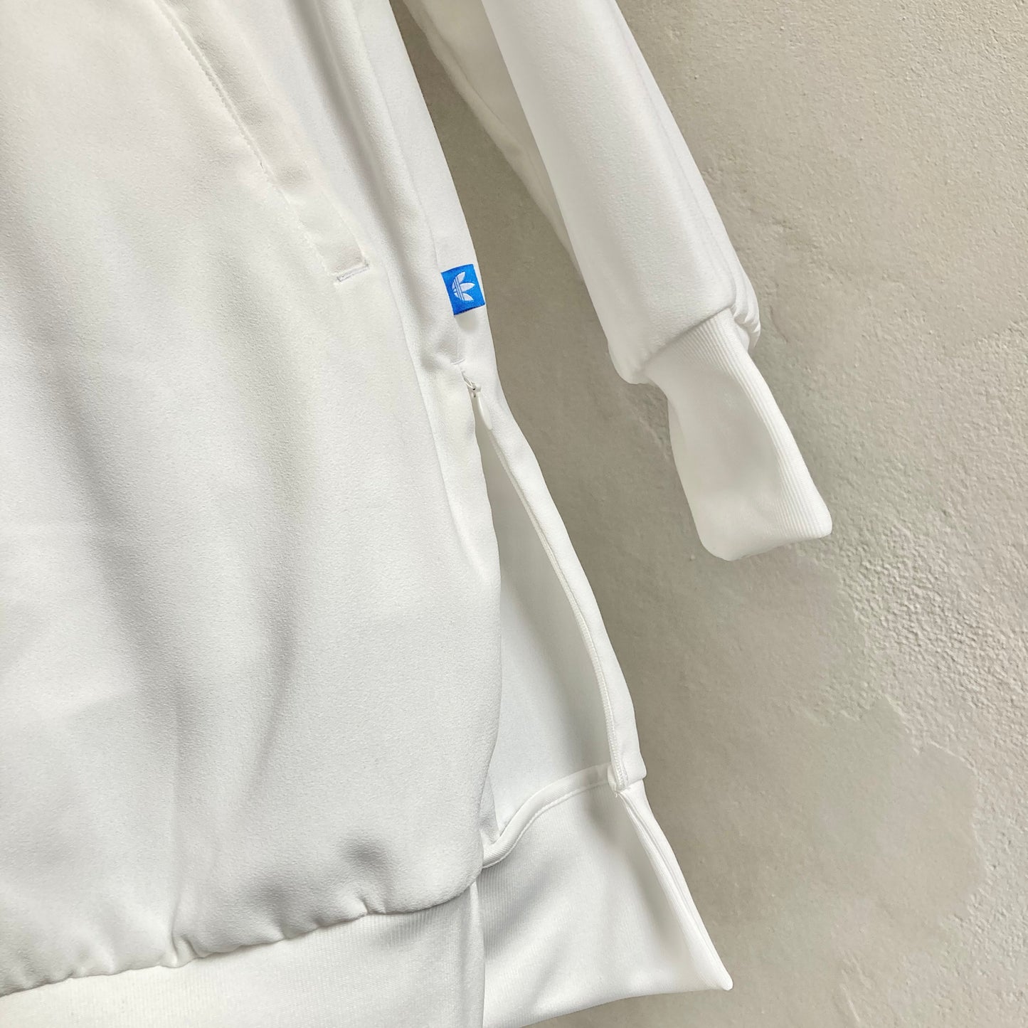 Adidas Womens Long Zip Up Sweatshirt Size S