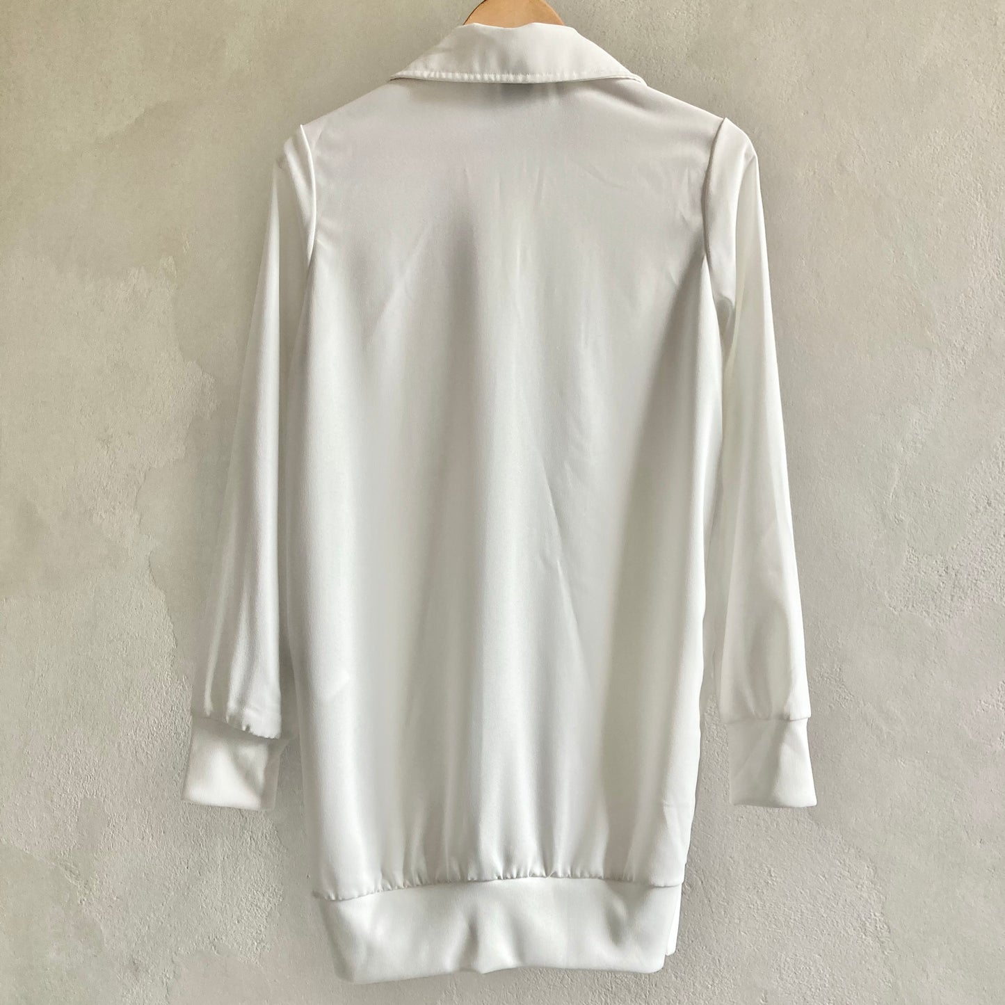 Adidas Womens Long Zip Up Sweatshirt Size S