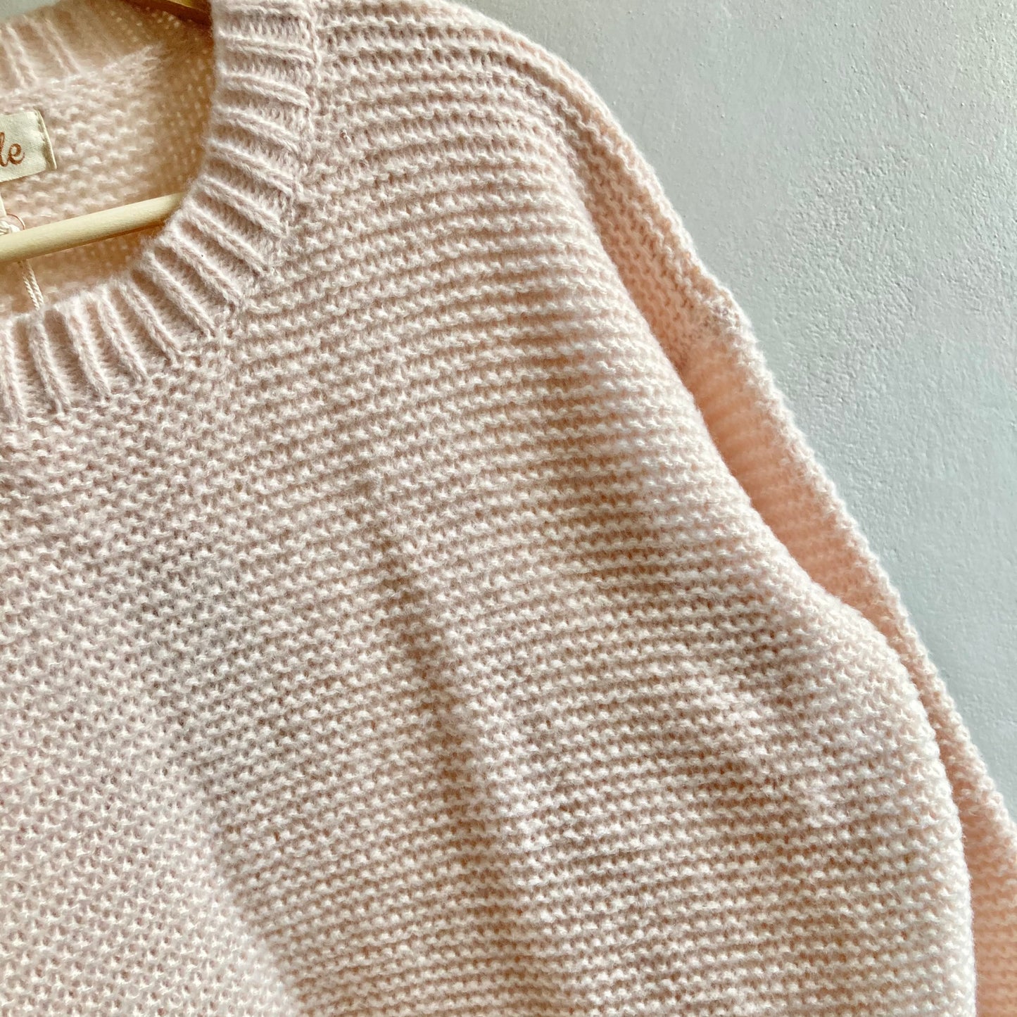 Womens Oversized Chunky Knit Jumper Size M