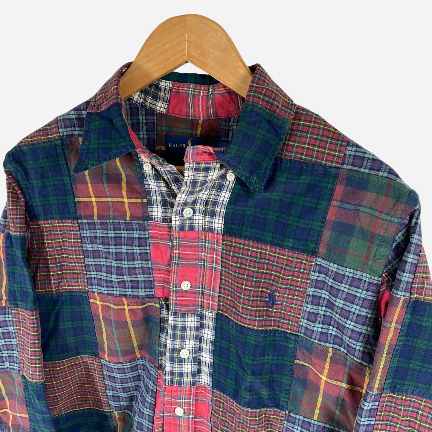 Ralph Lauren Patchwork Meeste Särk Suurus L
