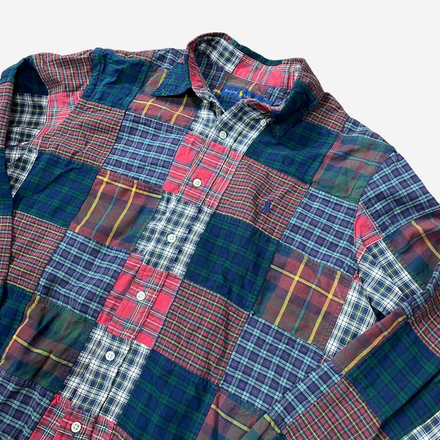 Ralph Lauren Patchwork Meeste Särk Suurus L
