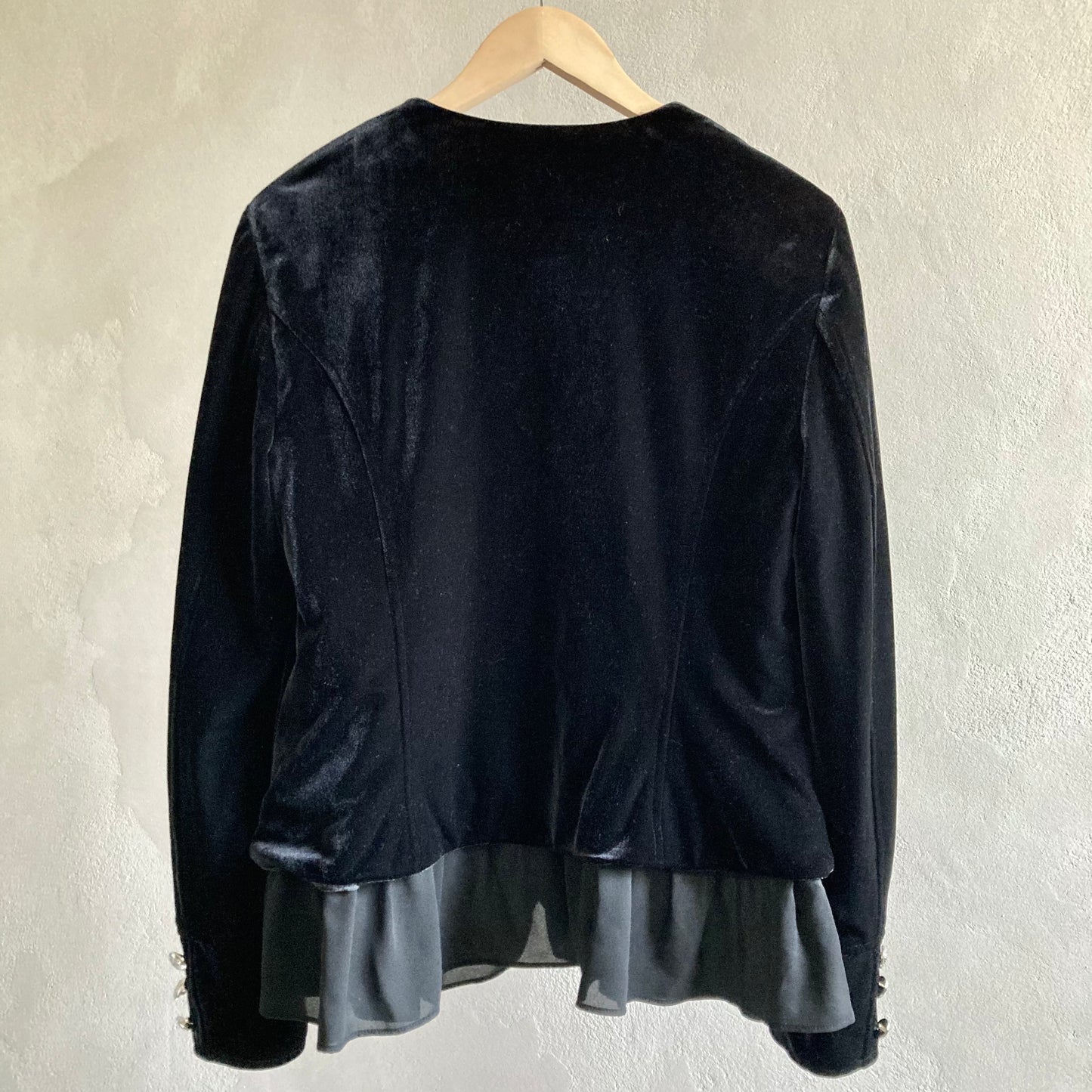 International Concepts Womens Velvet Blazer Size L