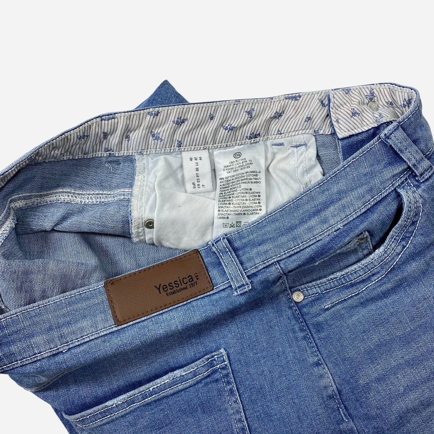 Yessica Womens Denim Skirt Size 40