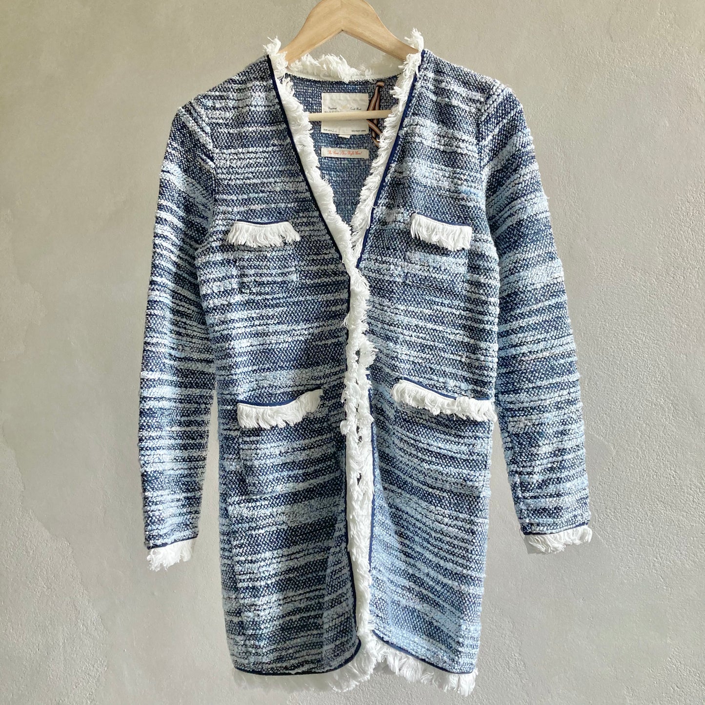 Lindex Womens Boucle Cardigan Size XS