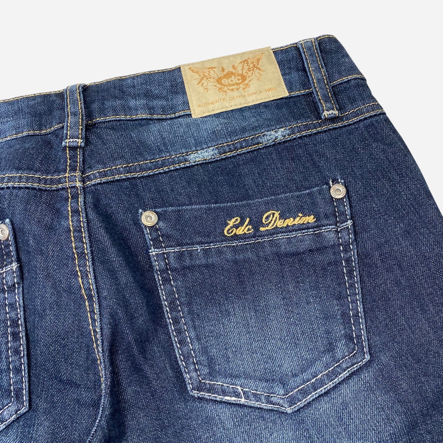 Womens Denim Shorts Size W26, EU36