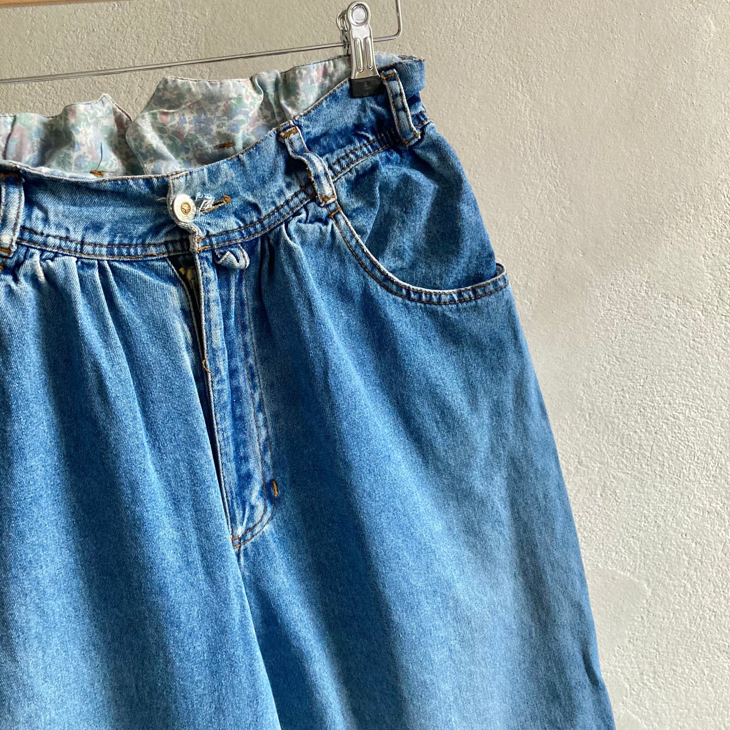 Vintage Naiste Kõrge Vööga Teksad Suurus 38