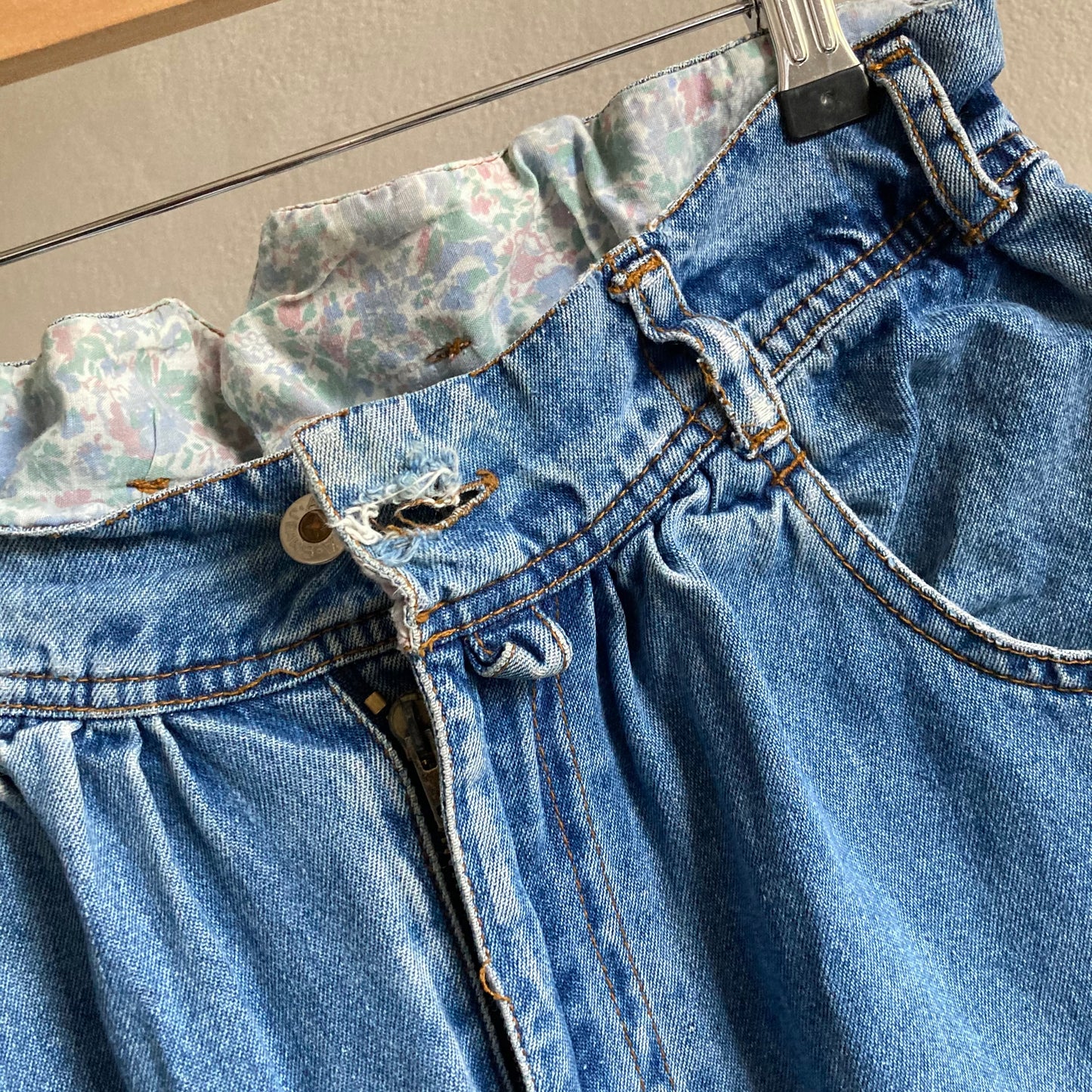 Vintage Naiste Kõrge Vööga Teksad Suurus 38