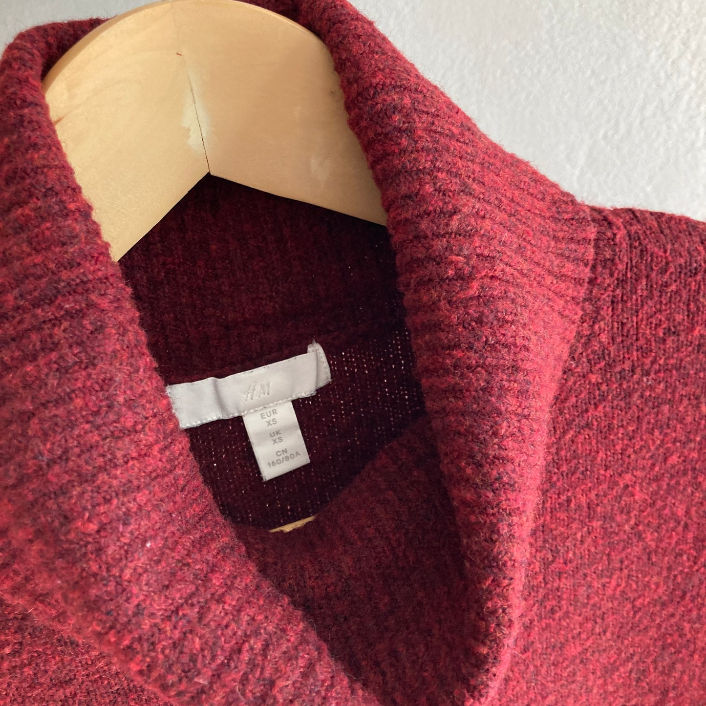 H&M Womens Oversized Jumper Size XS