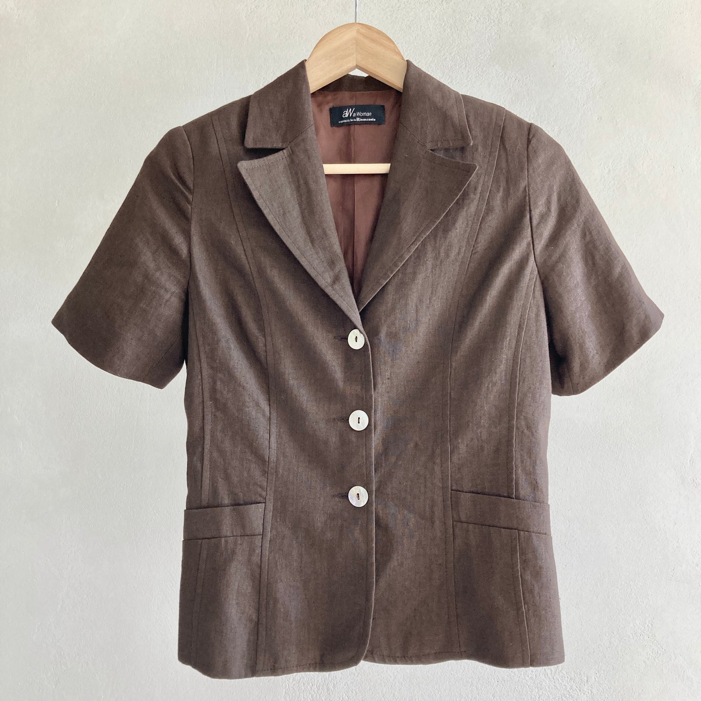 Womens Linen Blazer Size 36