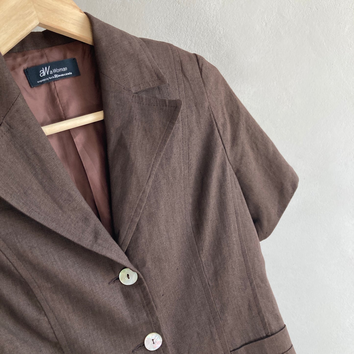 Womens Linen Blazer Size 36