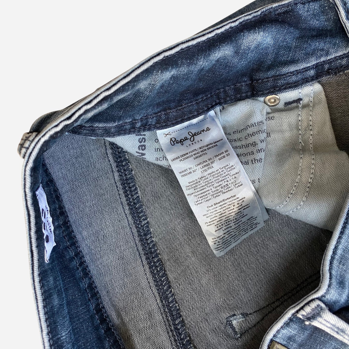 Pepe Jeans WomensNEW BROOKE Jeans Size W30/L30
