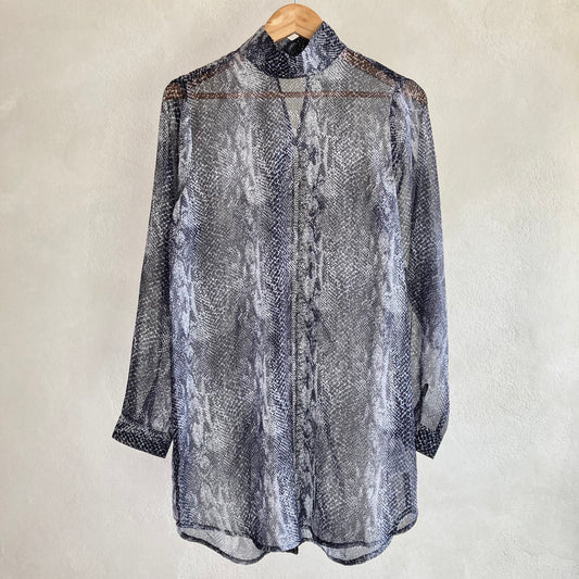 Pulz Jeans Womens Lightweight Tunic Size S