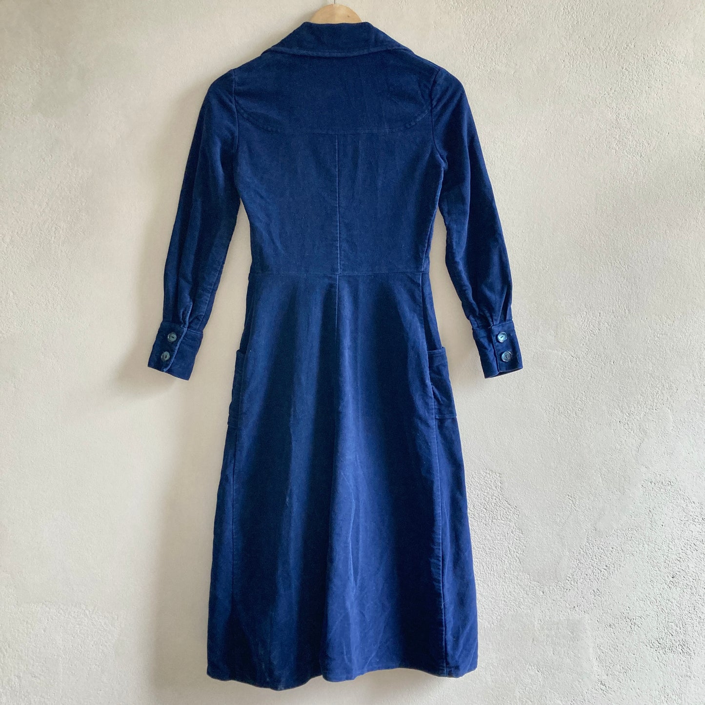 Vintage Naiste Sametine Kleit Suurus 34/36