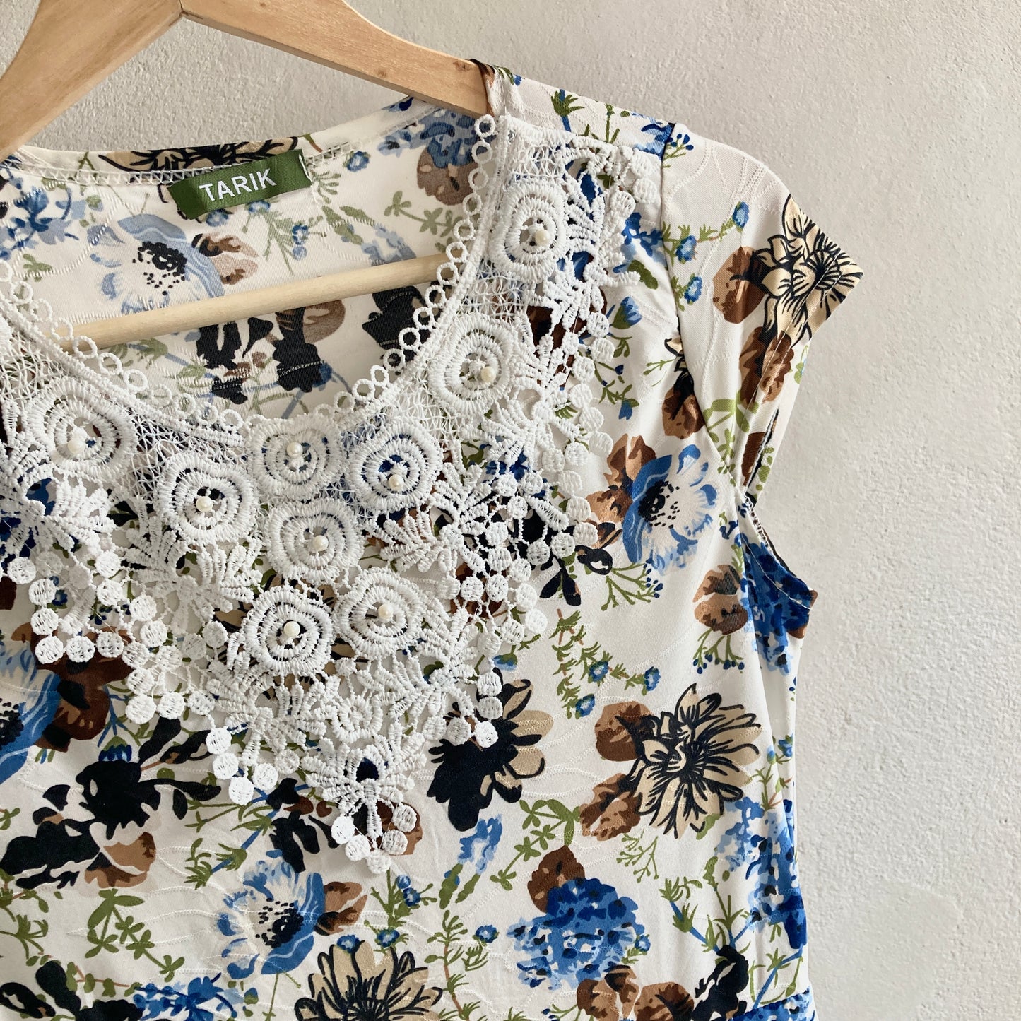 Womens Floral Summer Dress Size S