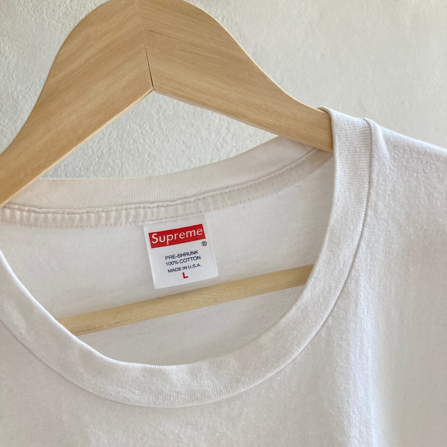Supreme Mens Box Logo “Too Broke for Supreme” T-Shirt Size L