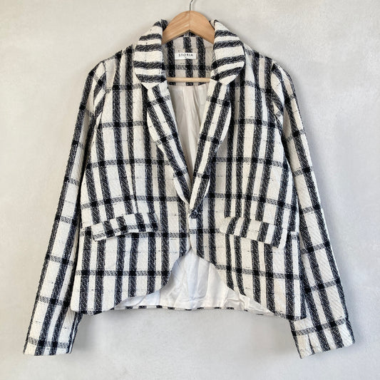 Storia Womens Boucle Blazer Size M