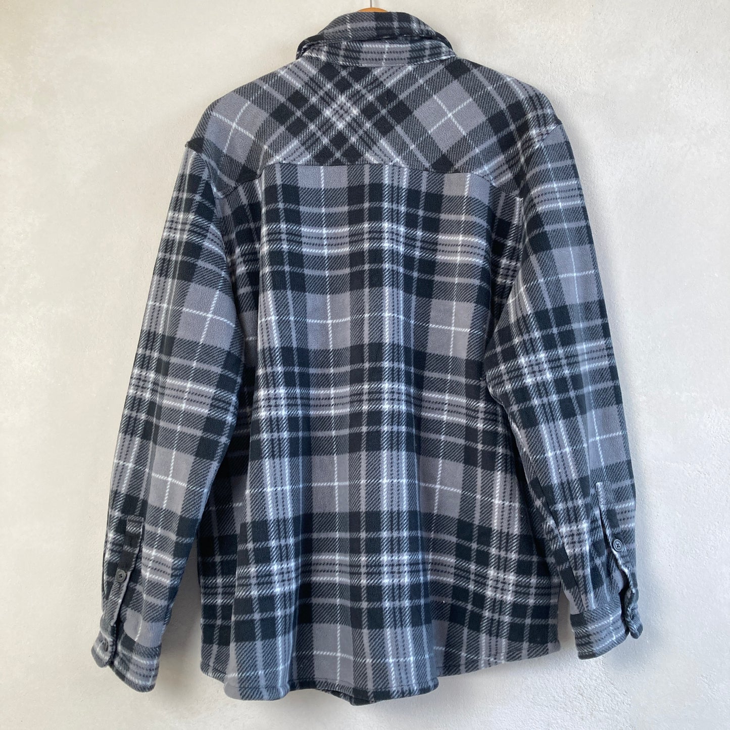 Mens Fleece Shirt, Shacket Size 2XL