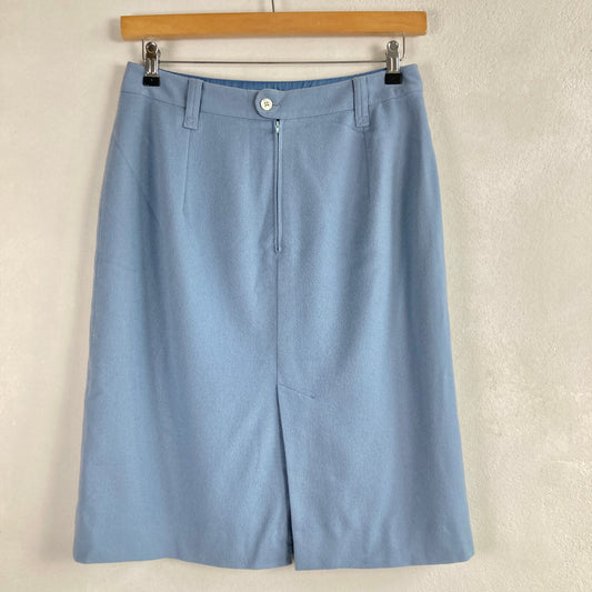 Vintage Womens Woollen Skirt Size 38