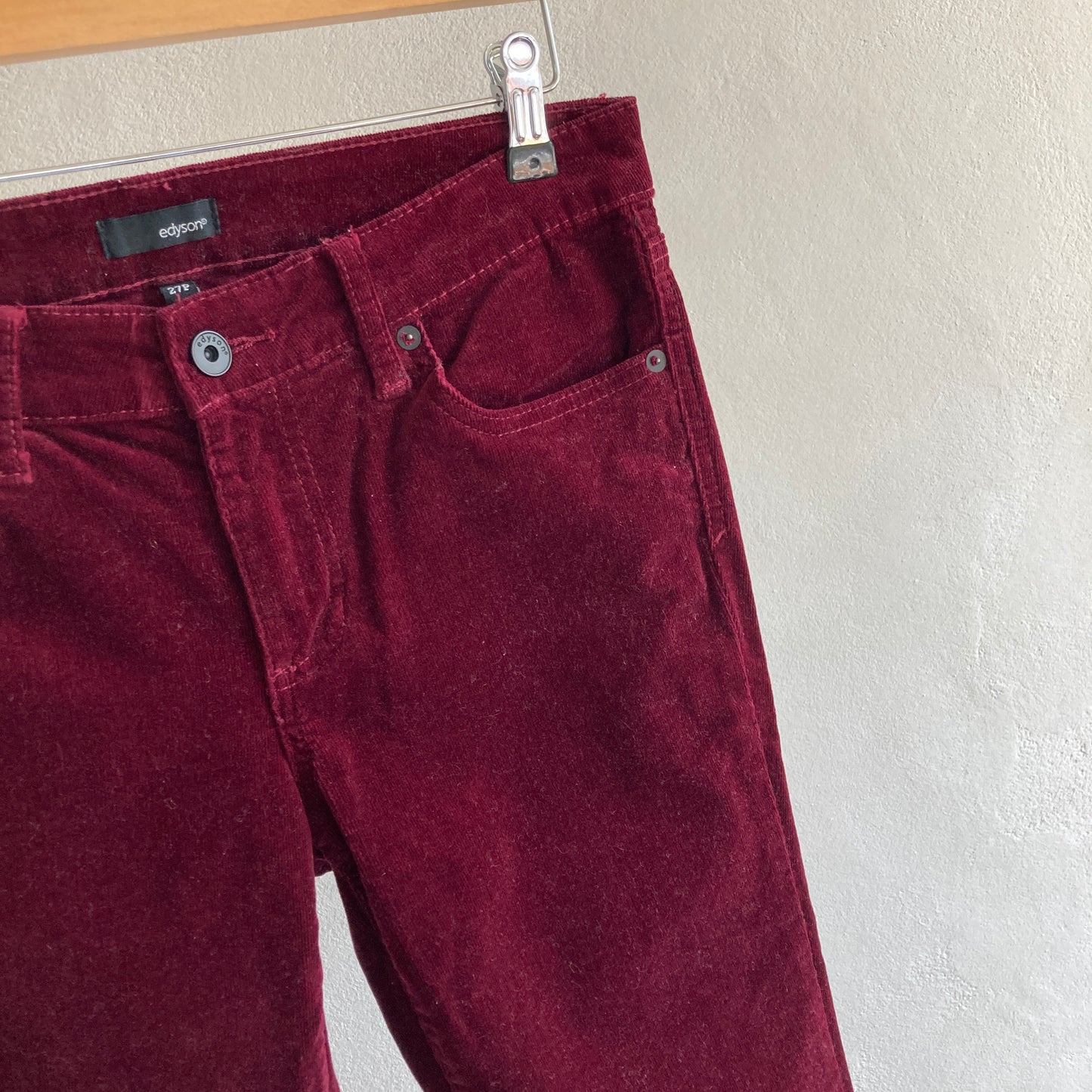 Womens Corduroy Trousers Size 38