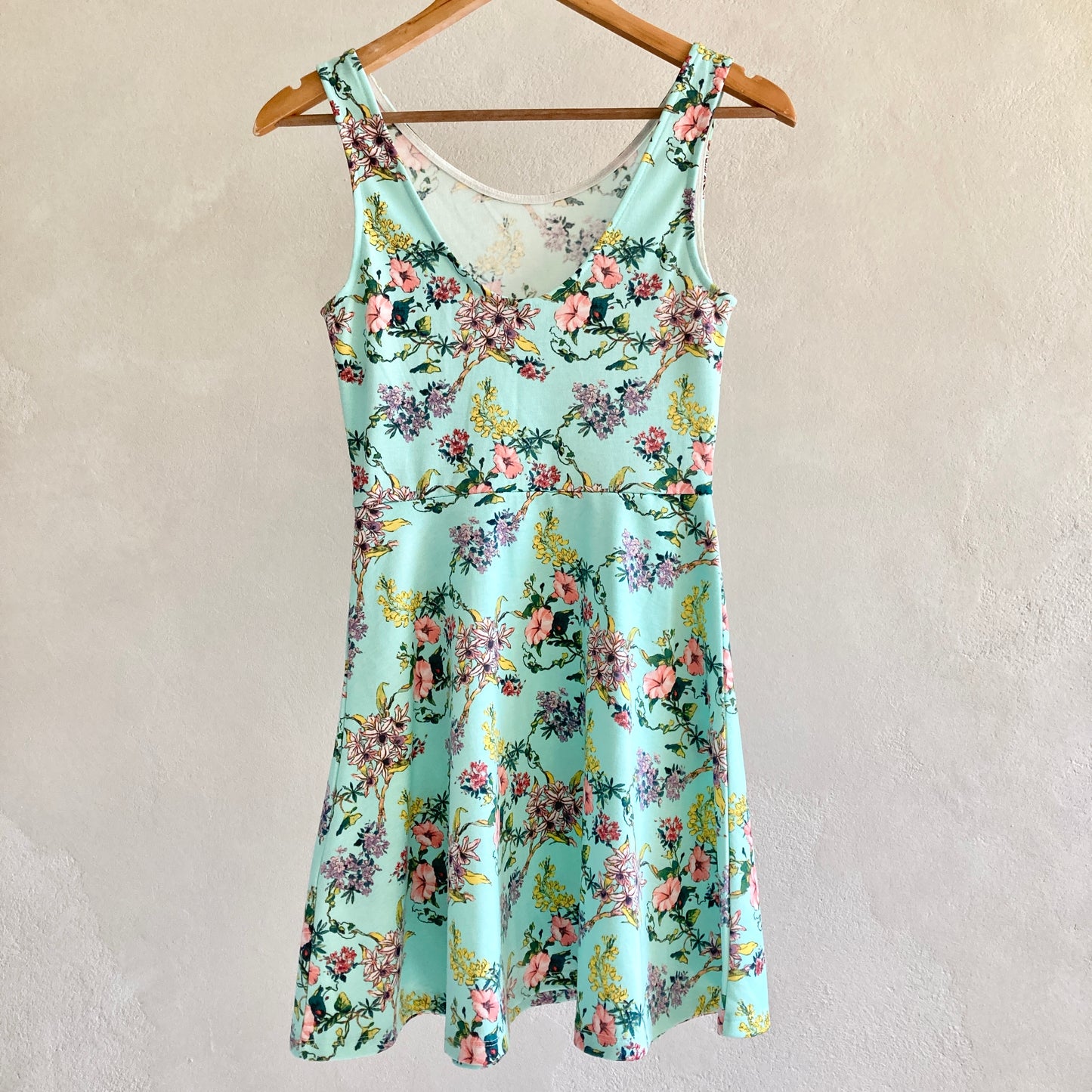 H&M Divided Womens Floral Summer Dress Size 36