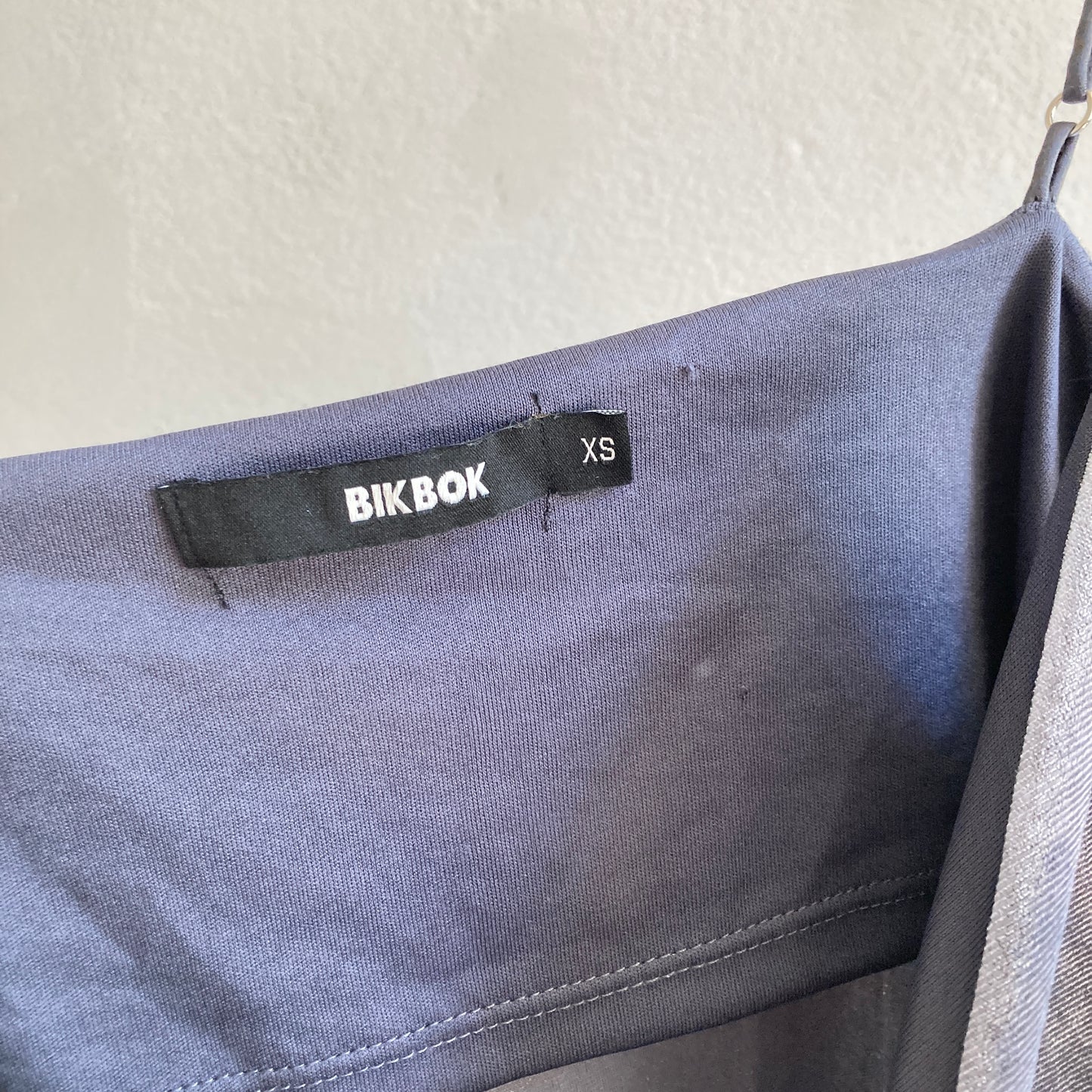 BikBok Womens Velvet Slip Dress Size XS