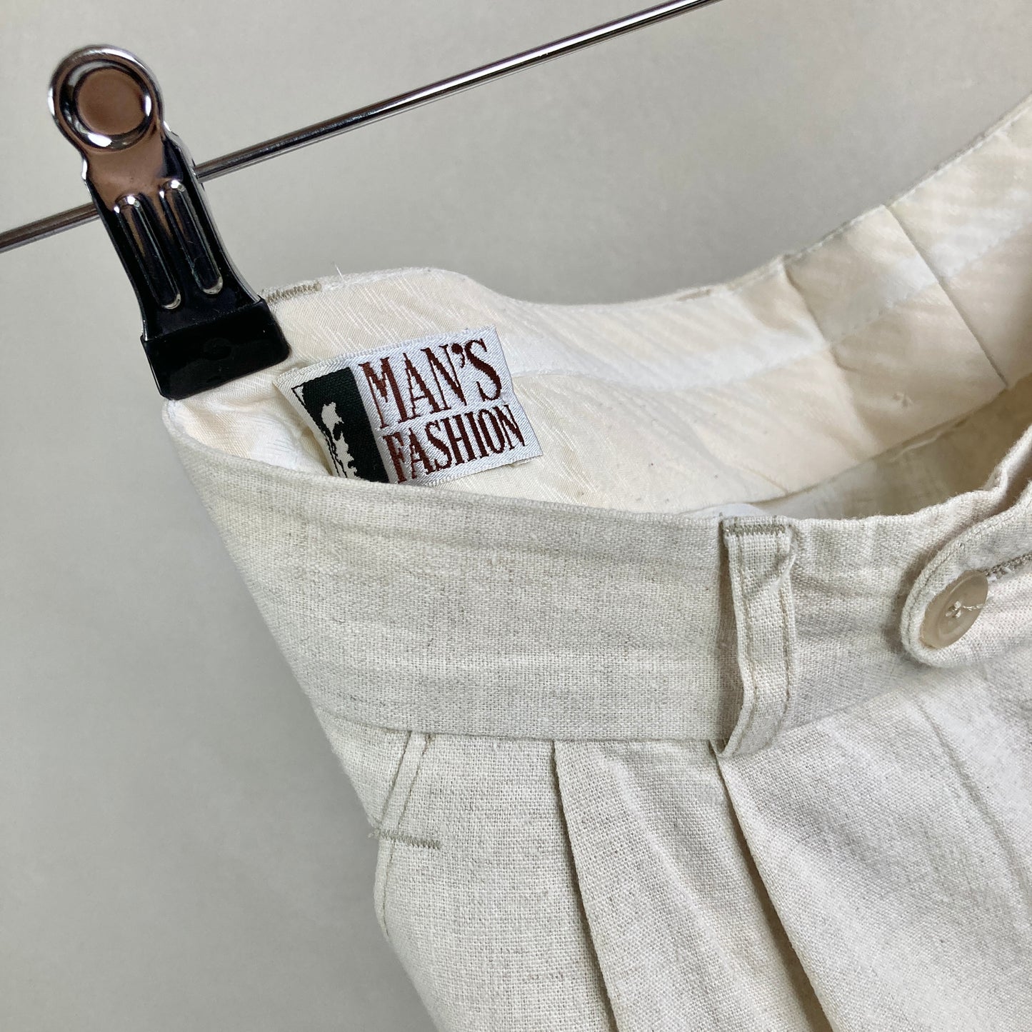 Vintage meeste Linased Põksid Suurus W32 / M