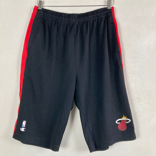 Champion Mens Miami Heat Basketball Shorts Size M