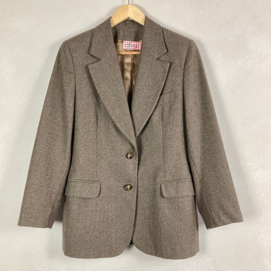 Vintage Womens Woollen Blazer Size 40
