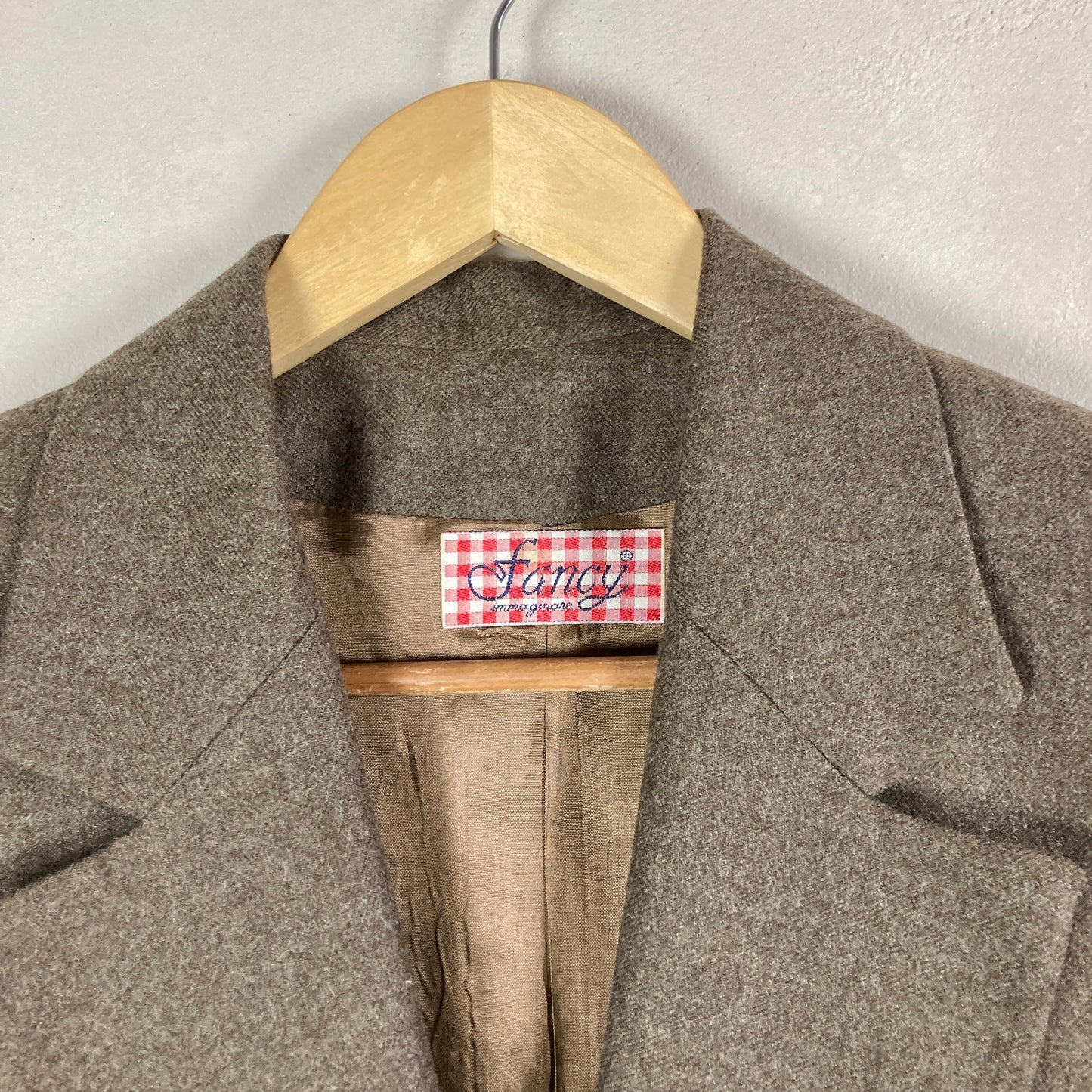 Vintage Naiste Villane Bleiser Suurus 40