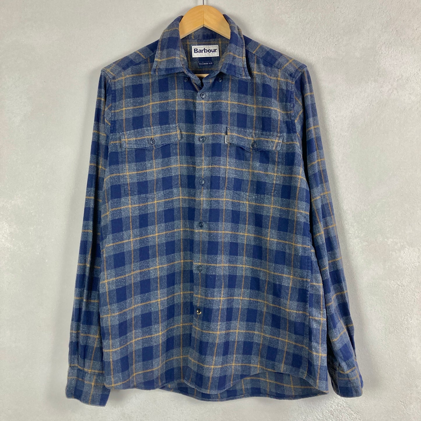 Barbour Mens Tailored Fit Shirt Size M