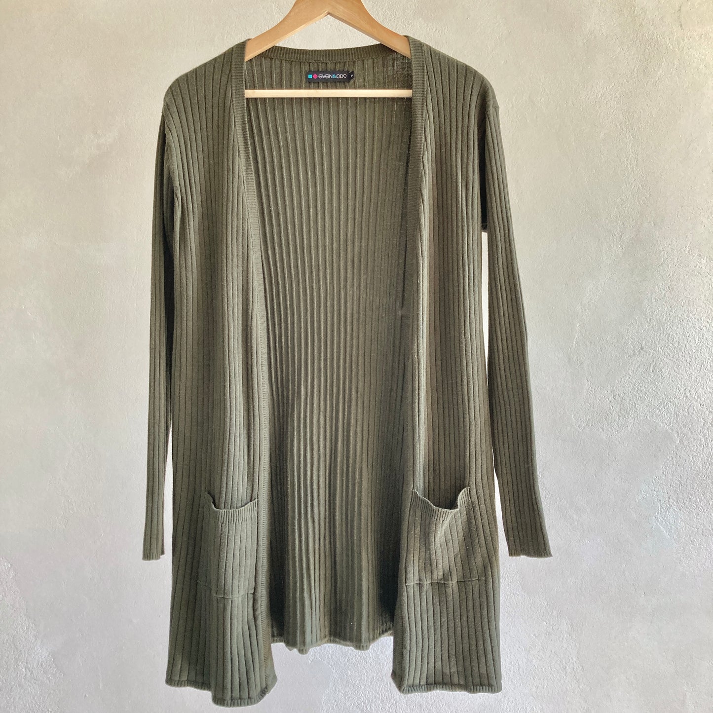 Even & Odd Womens Open Cardigan Size S