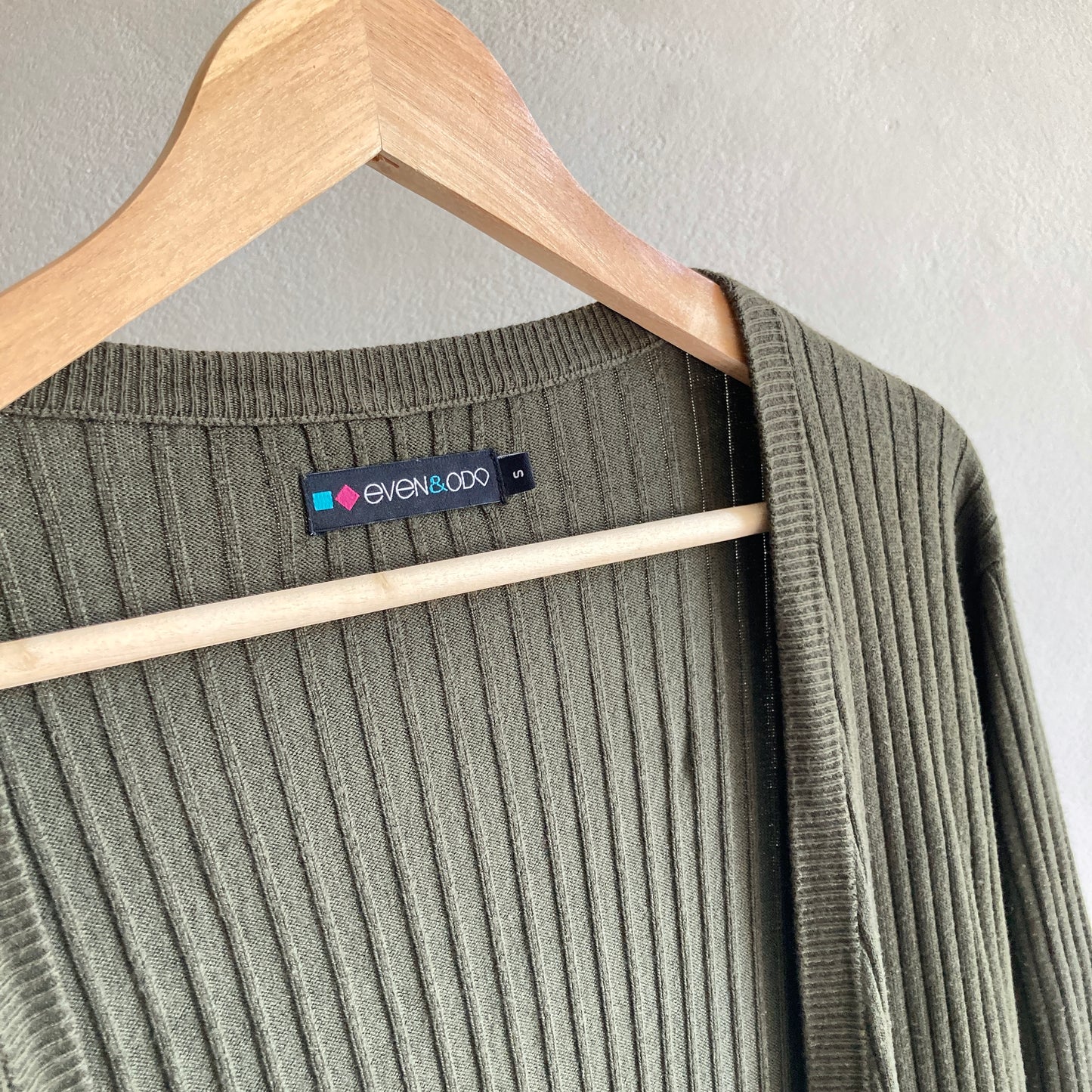 Even & Odd Womens Open Cardigan Size S