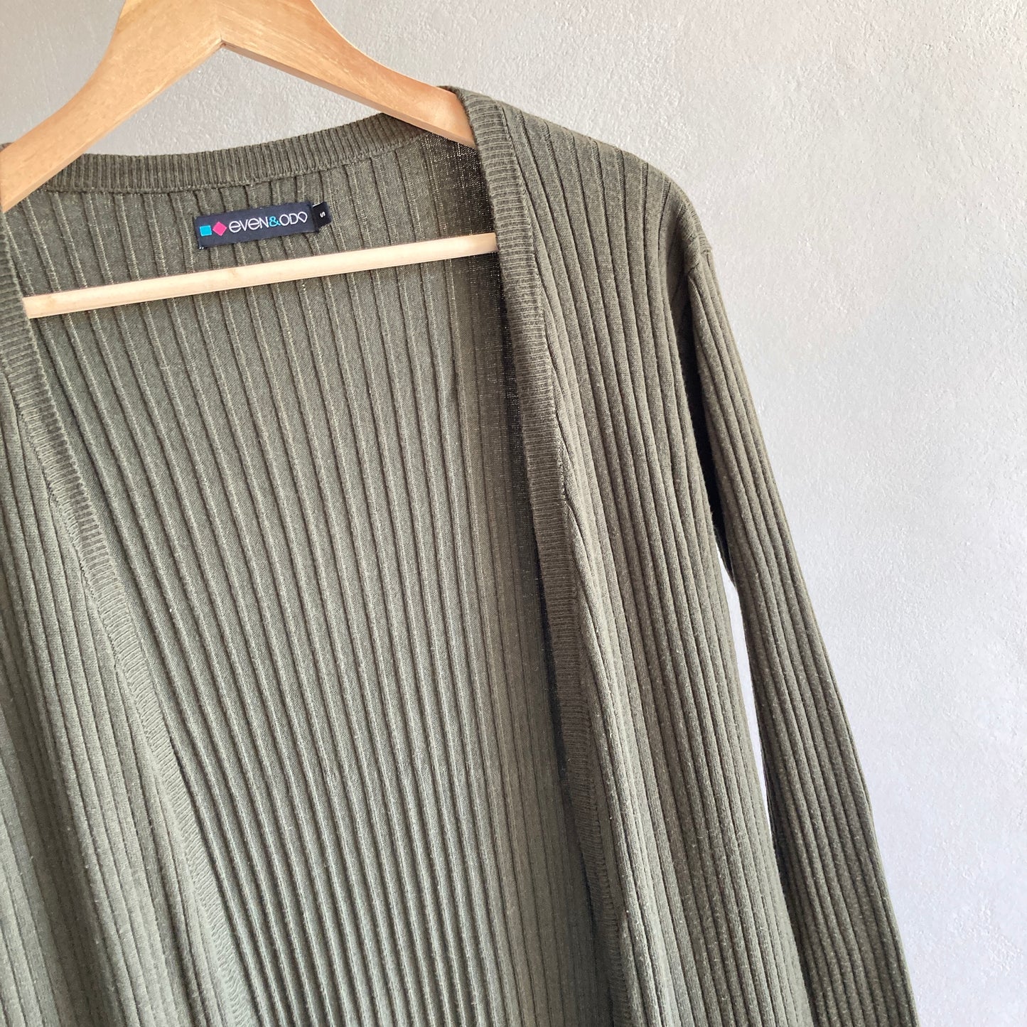 Even & Odd Womens Open Cardigan Size S