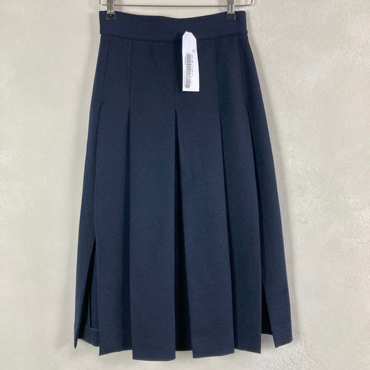 Loro Piana Womens Pleated Wool Skirt Size 34