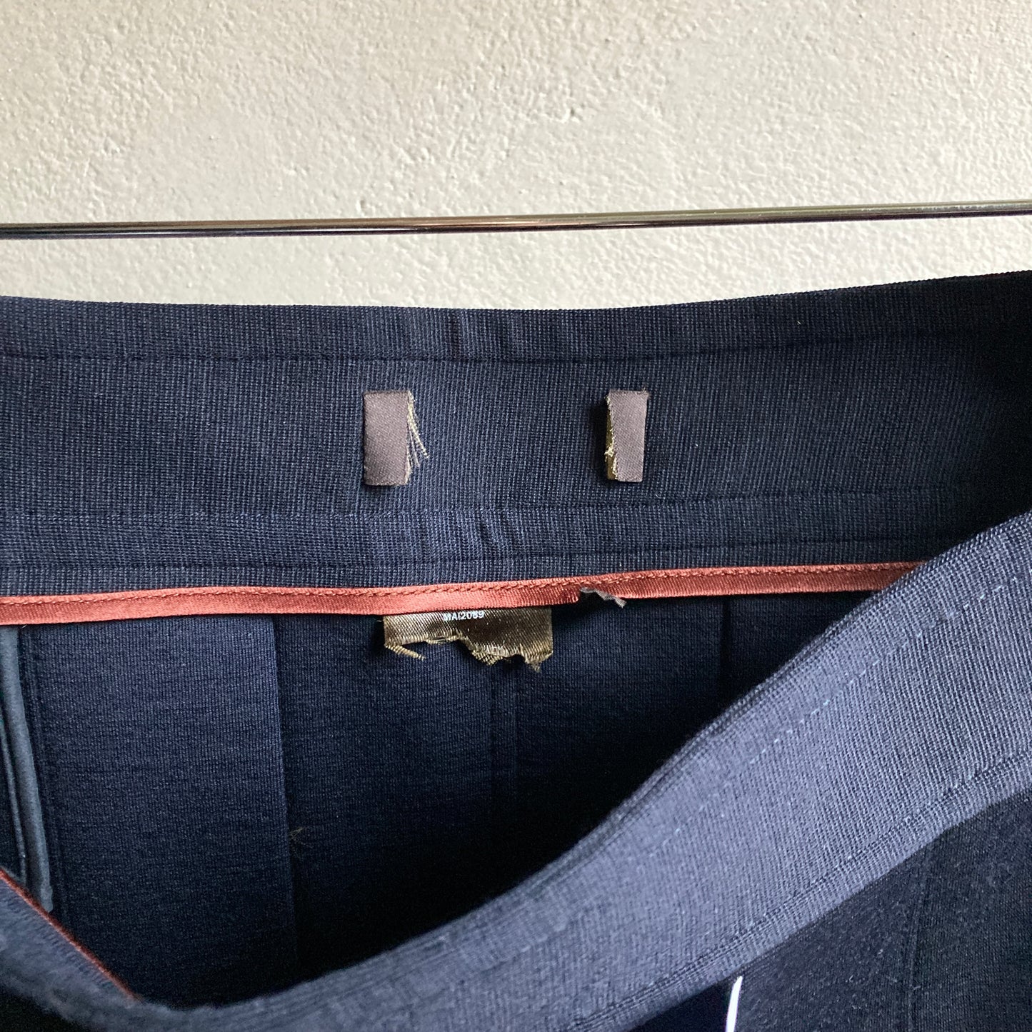 Loro Piana Womens Pleated Wool Skirt Size 34