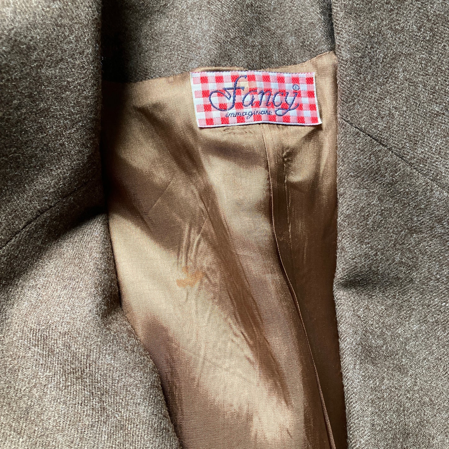 Vintage Naiste Villane Bleiser Suurus 40