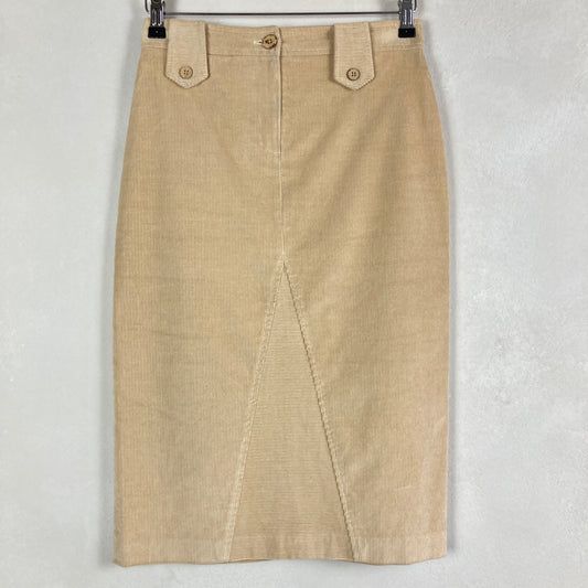 Vintage Womens Corduroy Skirt Size 40