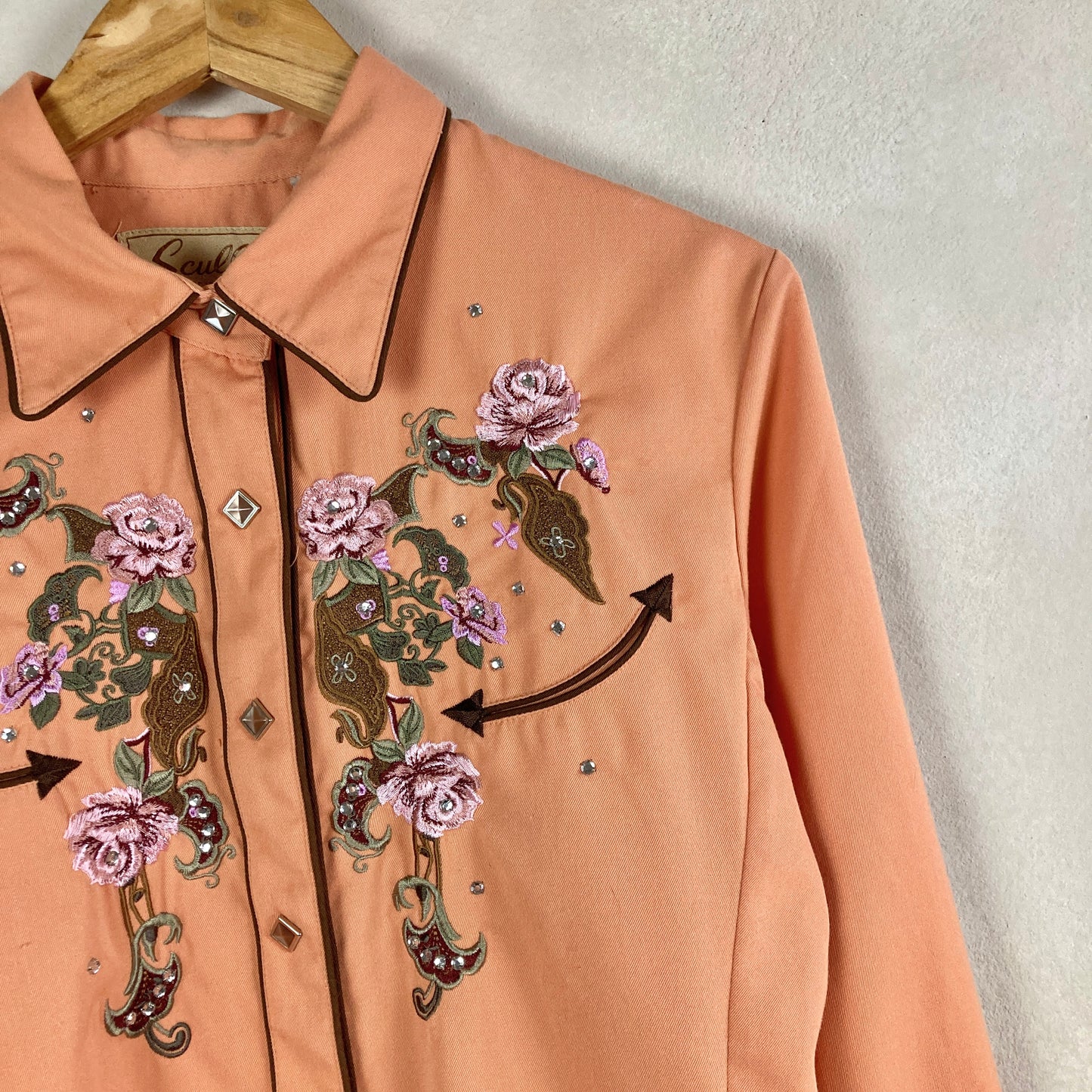 Naiste Western Stiilis Särk Suurus M