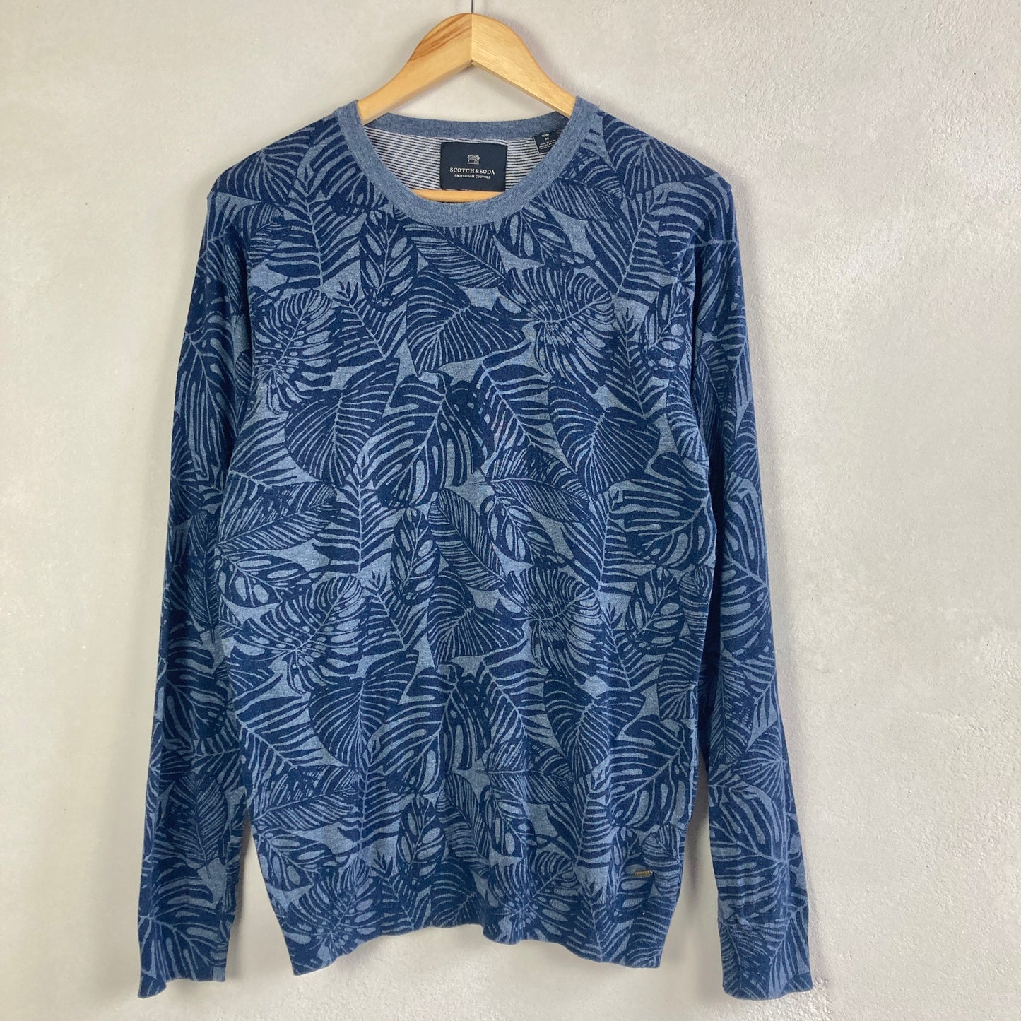 Scotch & Soda Mens Cotton Pullover Size M