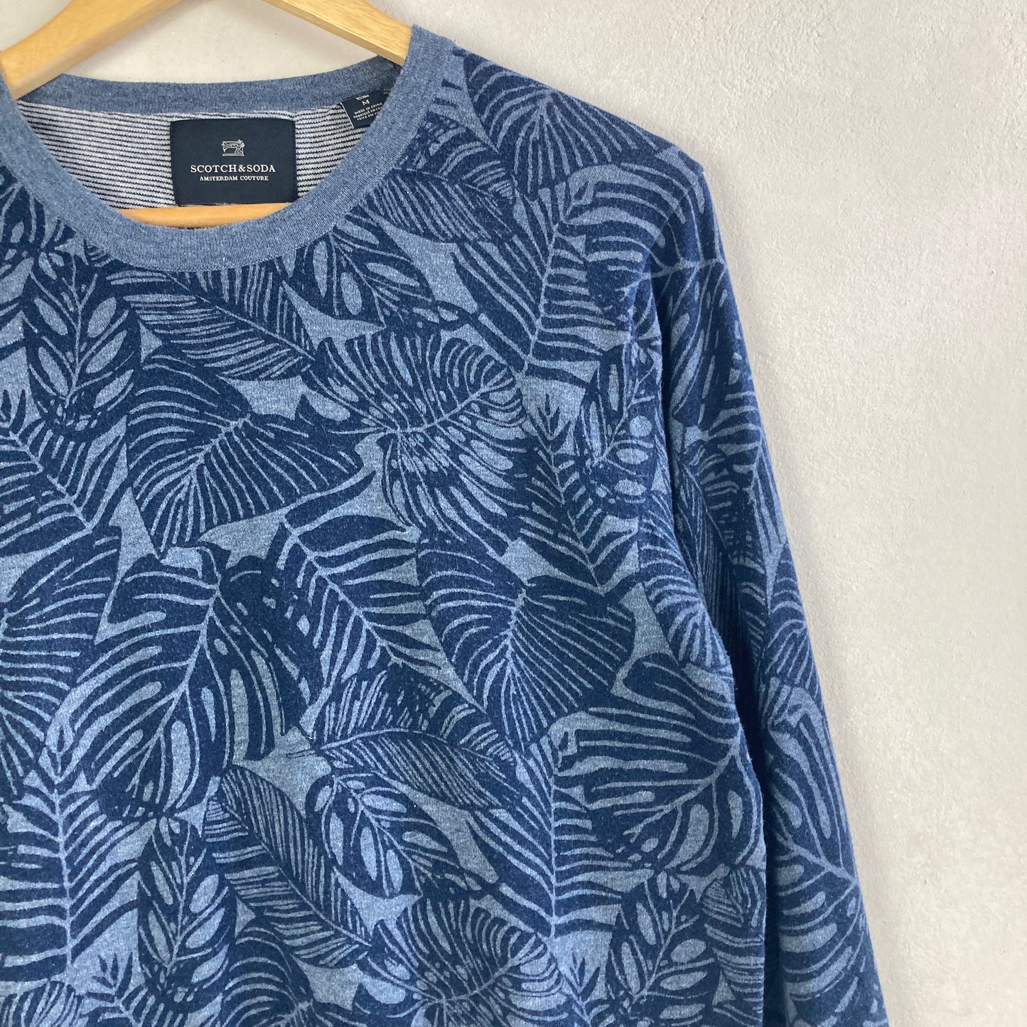 Scotch & Soda Mens Cotton Pullover Size M