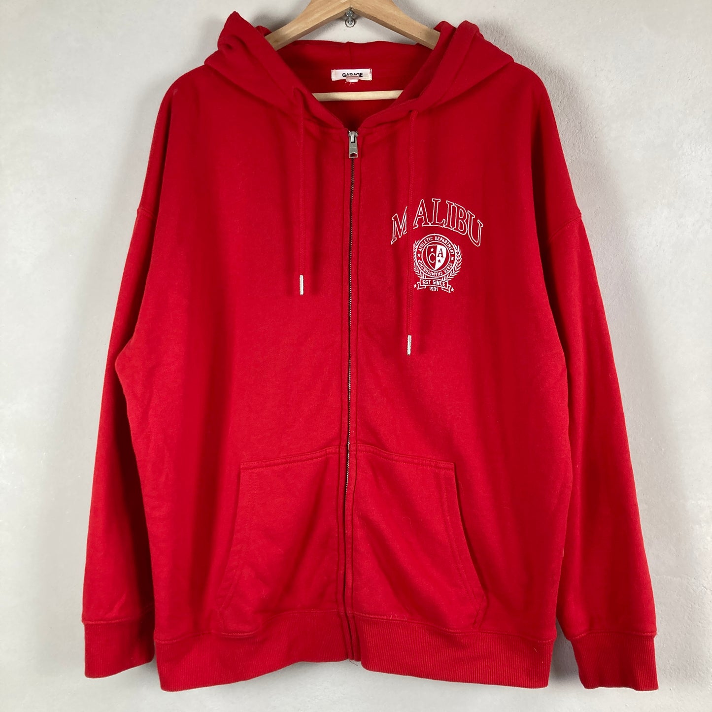 Garage Meeste Punane Malibu Pusa Suurus M