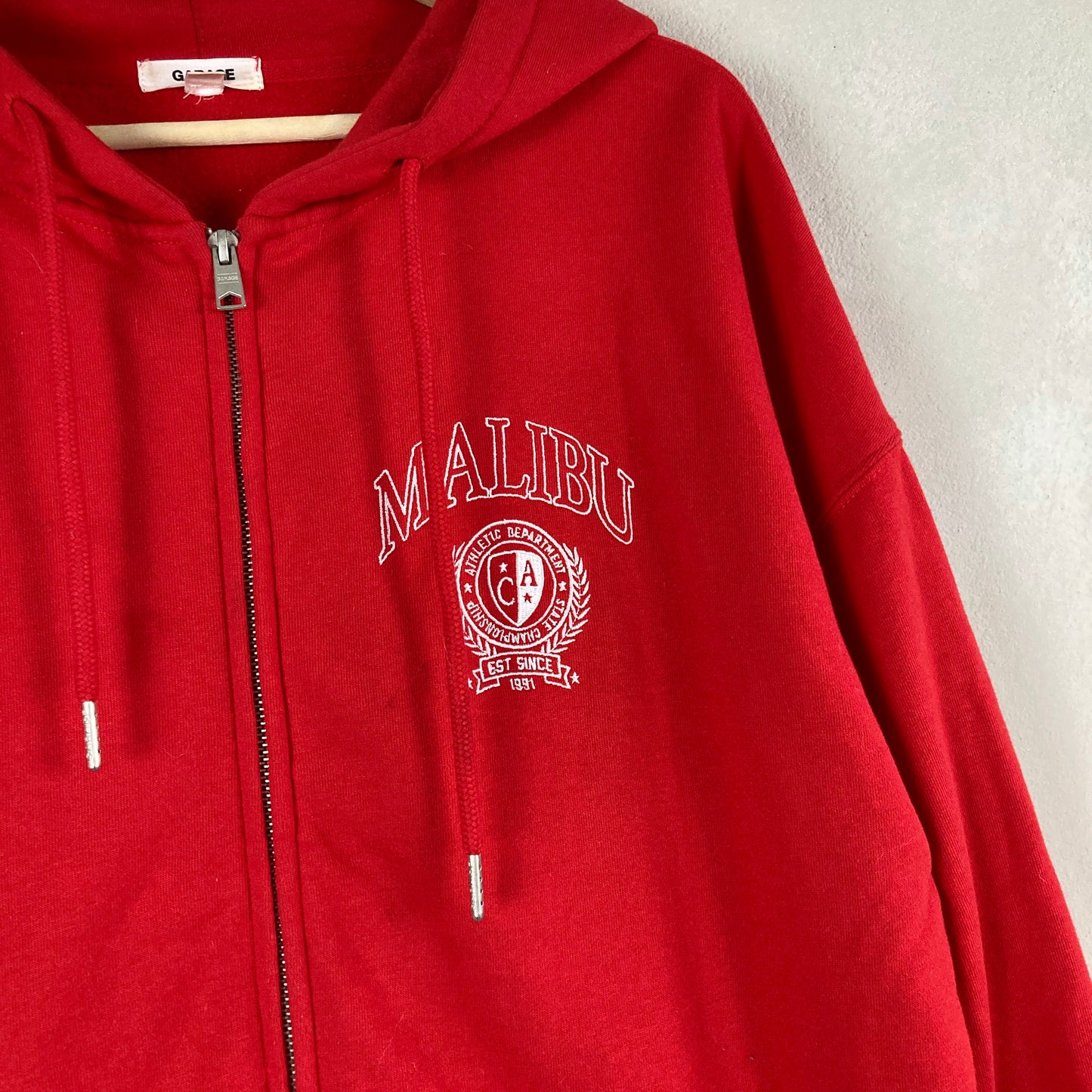 Garage Meeste Punane Malibu Pusa Suurus M