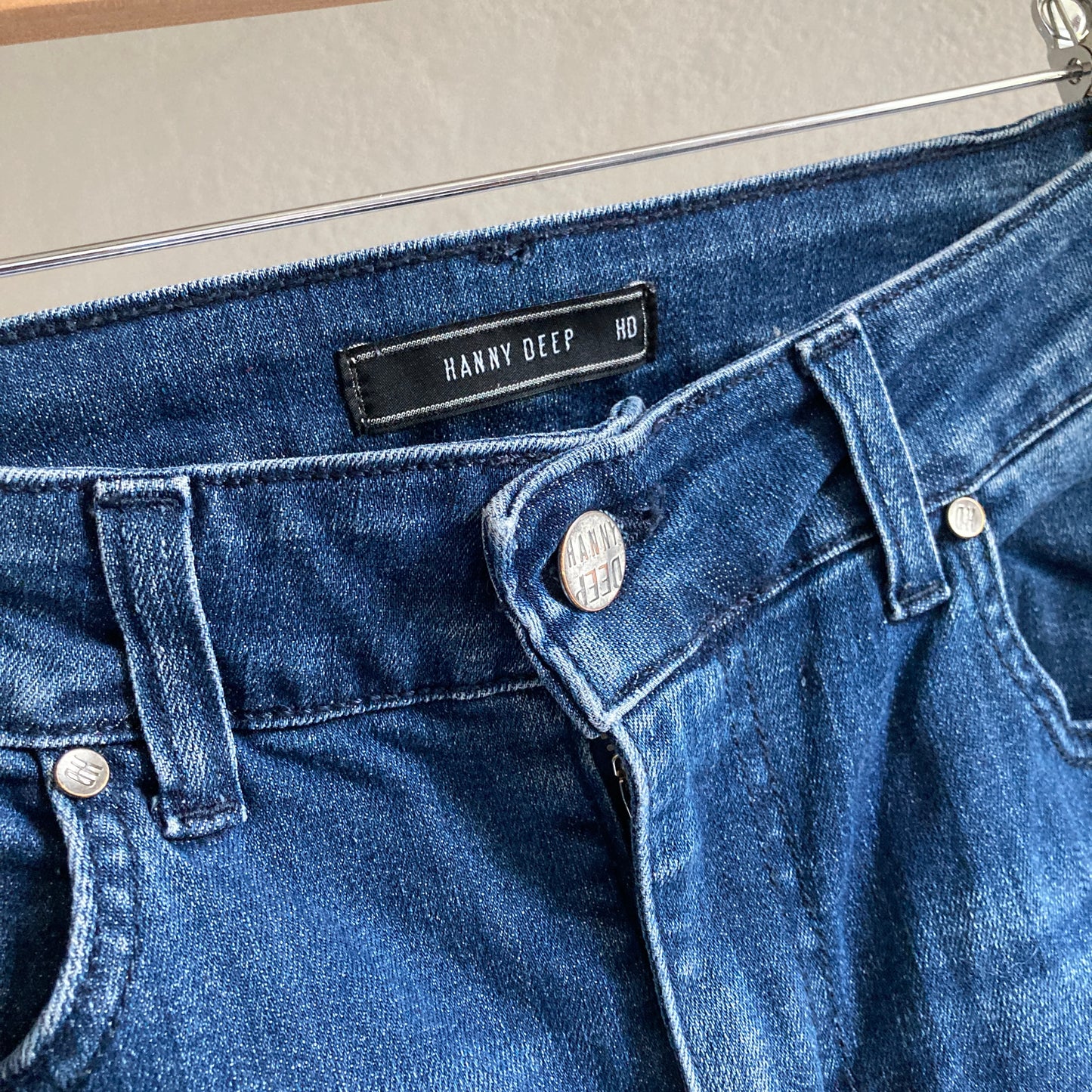 Hanny Deep Womens Capri Jeans Size 38