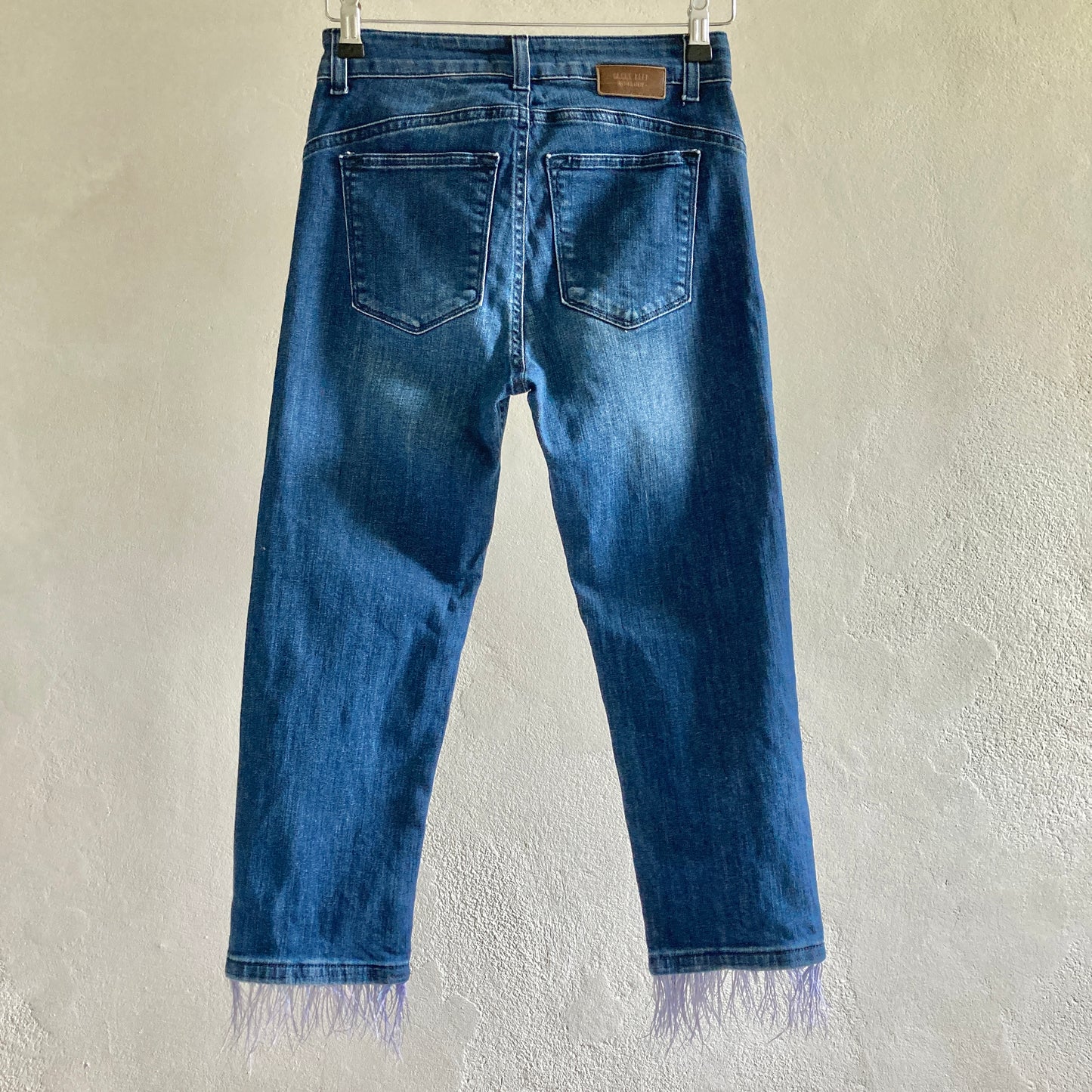 Hanny Deep Womens Capri Jeans Size 38