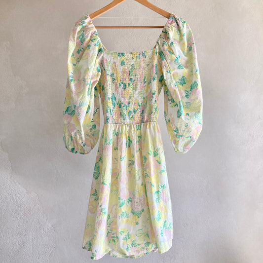 Womens Floral Summer Dress Size S