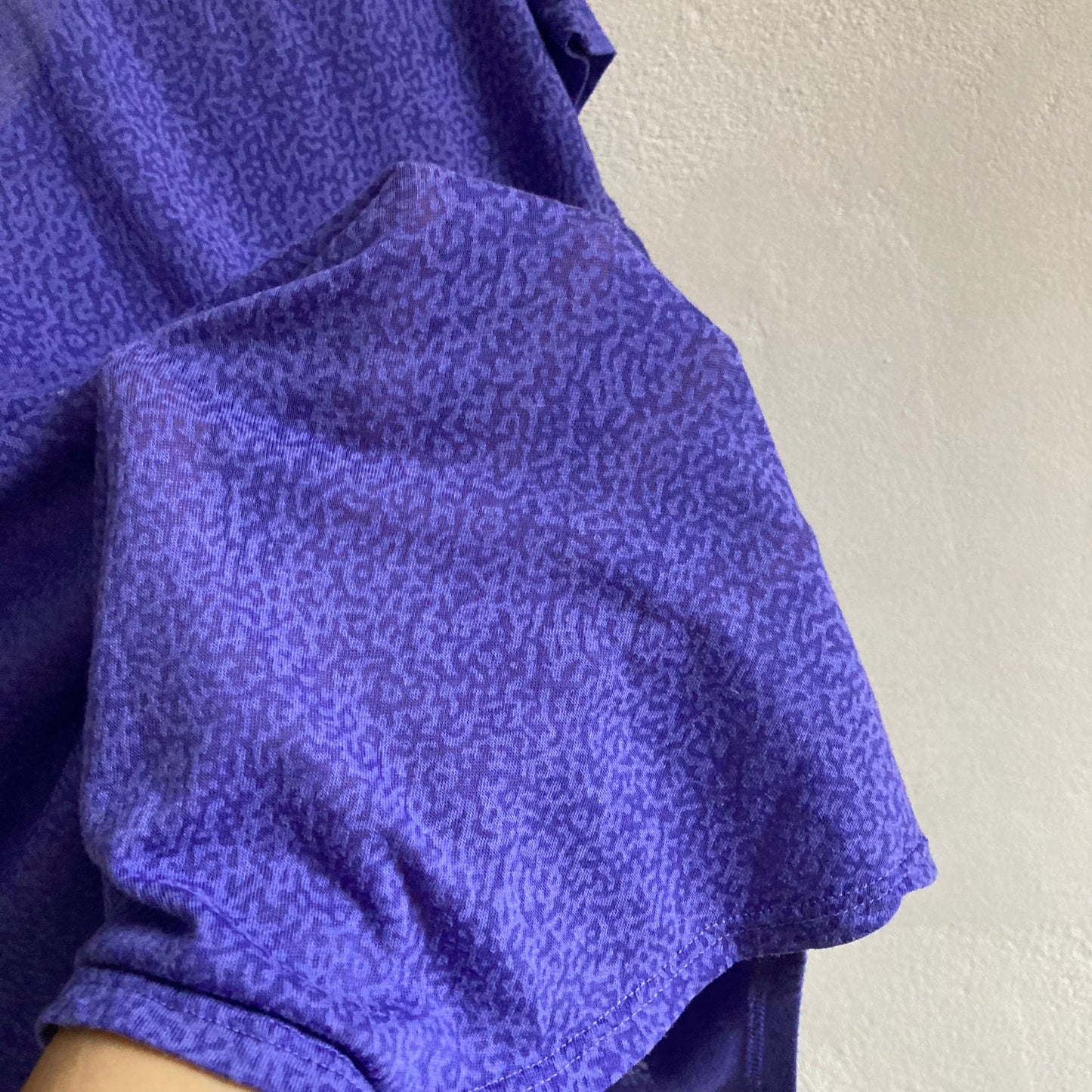 Nike Ladies Purple Gym T-Shirt Size XS