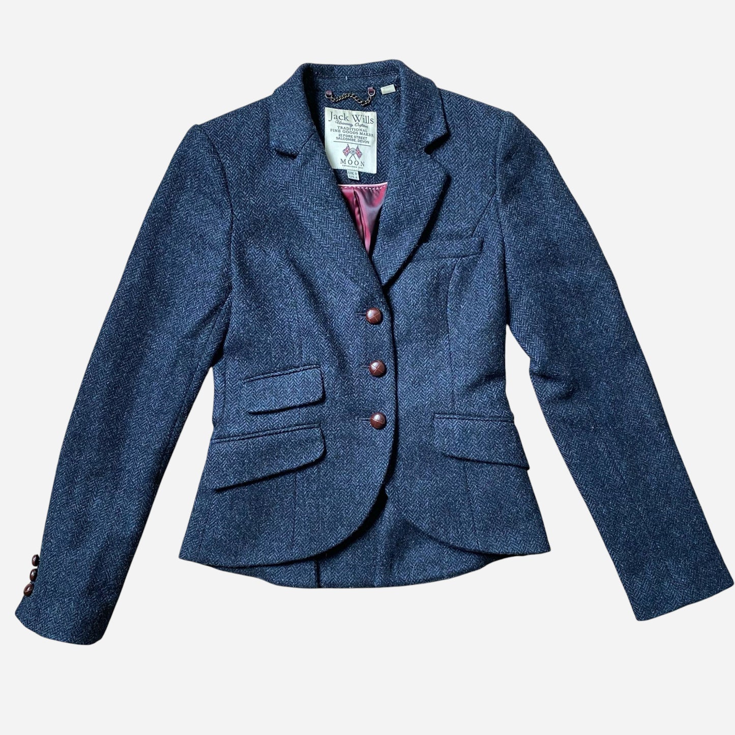Jack Wills Naiste Villane Moon Bleiser Jakk Suurus XS-S