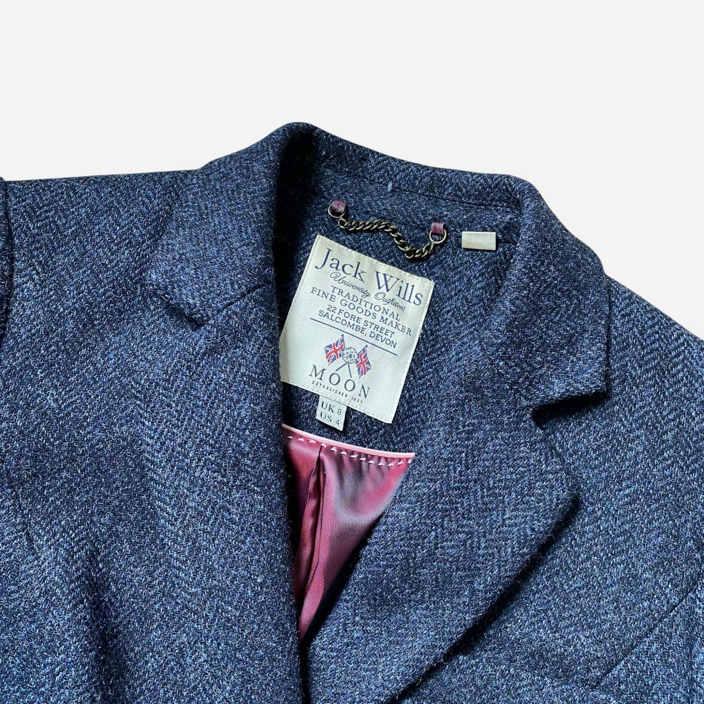 Jack Wills Naiste Villane Moon Bleiser Jakk Suurus XS-S